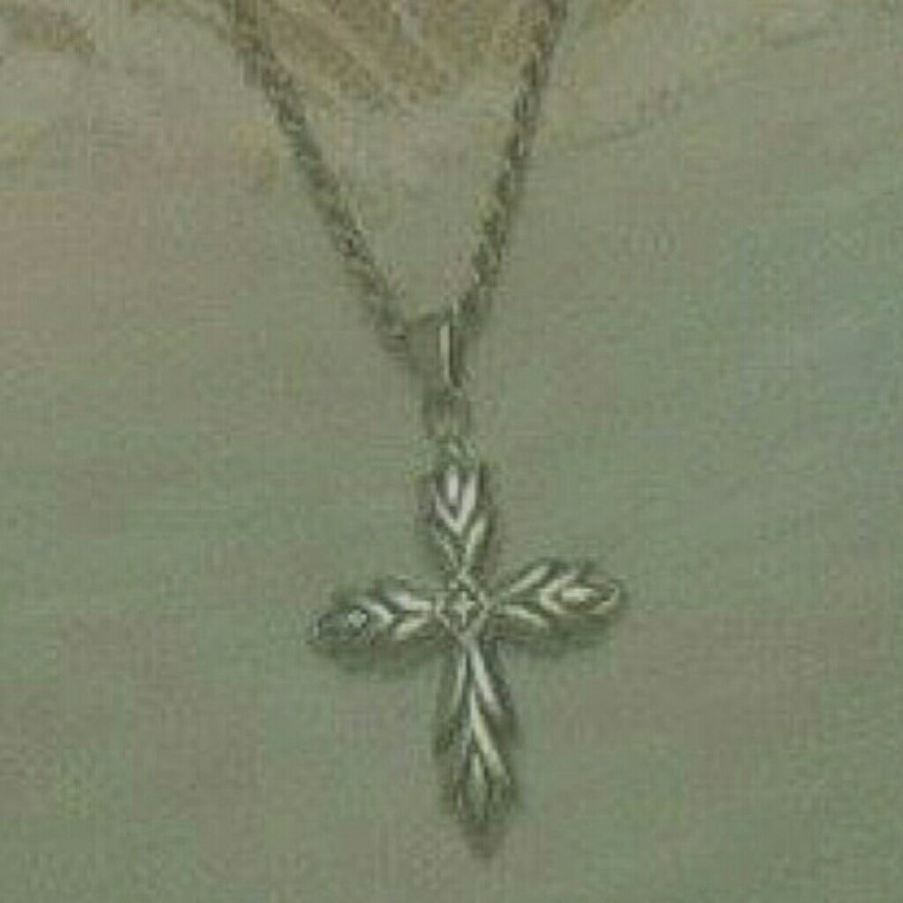 ISO  cross and chain like this